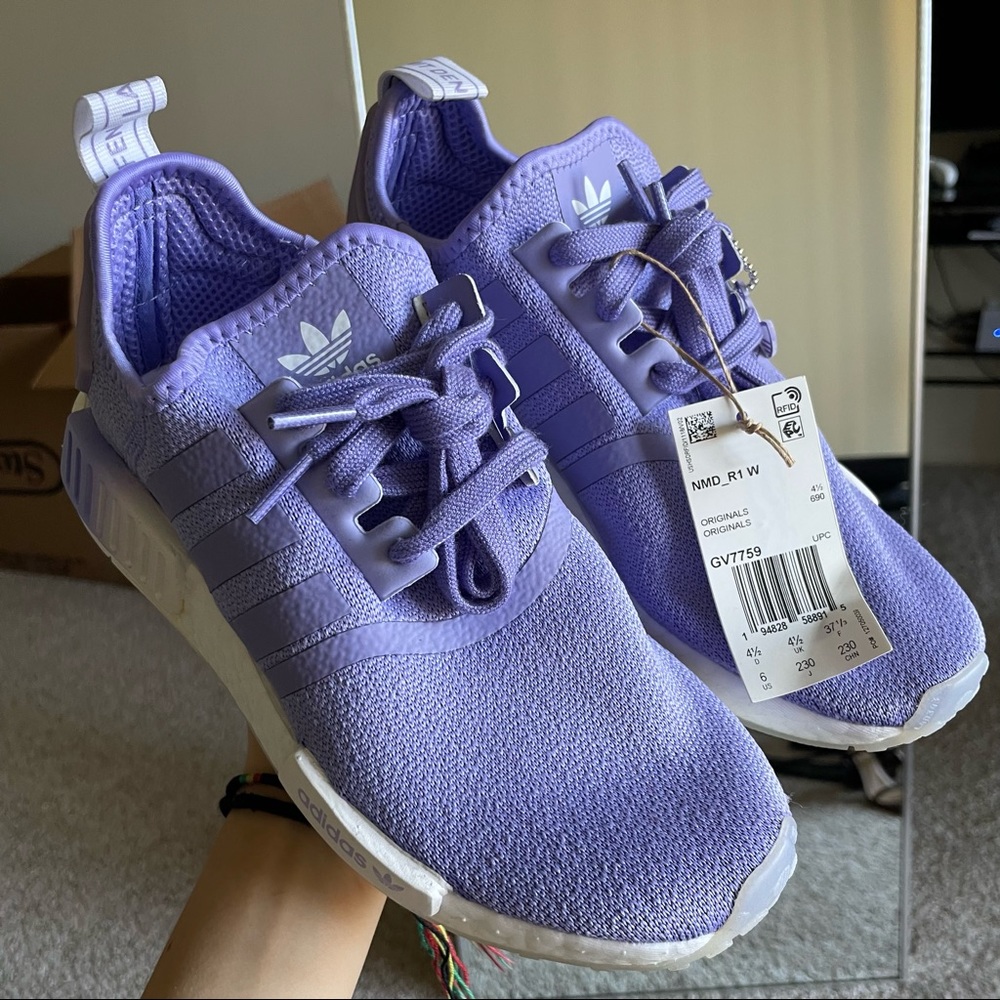 Adidas NMD R1- Purple/Ombré- Sz: US6/ 4.5